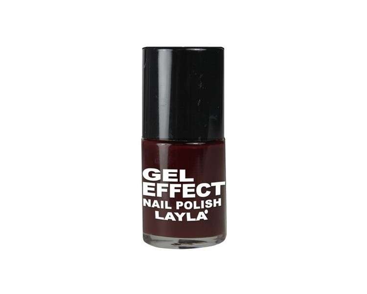 Layla Cosmetics Gel Effect Nail Polish Extravagant 0.01L