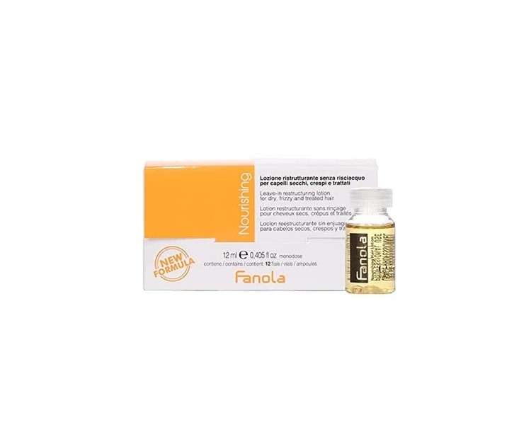 Fanola Nourishing Restructuring Leave-In Lotion 12ml