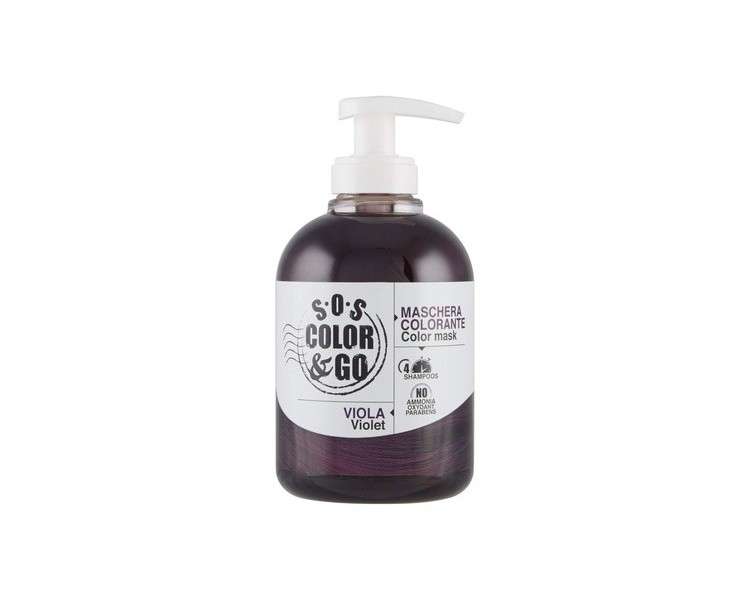 Alama Professional S.O.S Color&Go Colorful Mask Violet 300ml