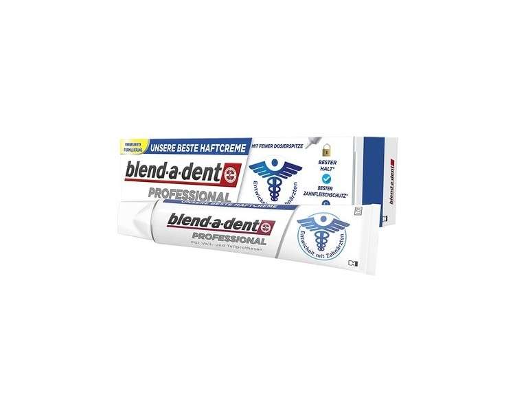 Blend-a-dent PROFESSIONAL Best Denture Adhesive New