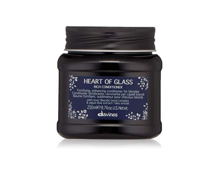 Davines Heart of Glass Rich Conditioner for Blonde Care 250ml