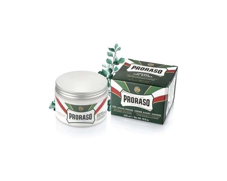 Proraso Green Pre-Shave Cream Refreshing and Toning 300ml