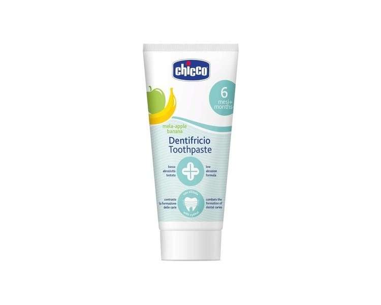 Chicco Toothpaste Apple/Banana Flavor 50ml