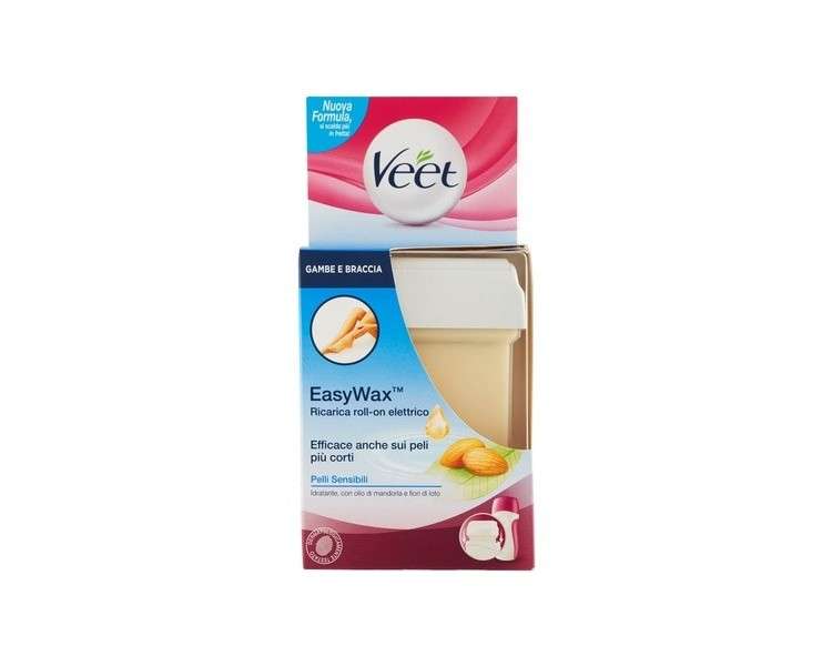 Veet Refill Easy Wax Roll-On Legs and Arms Sensitive Skin 50 ml