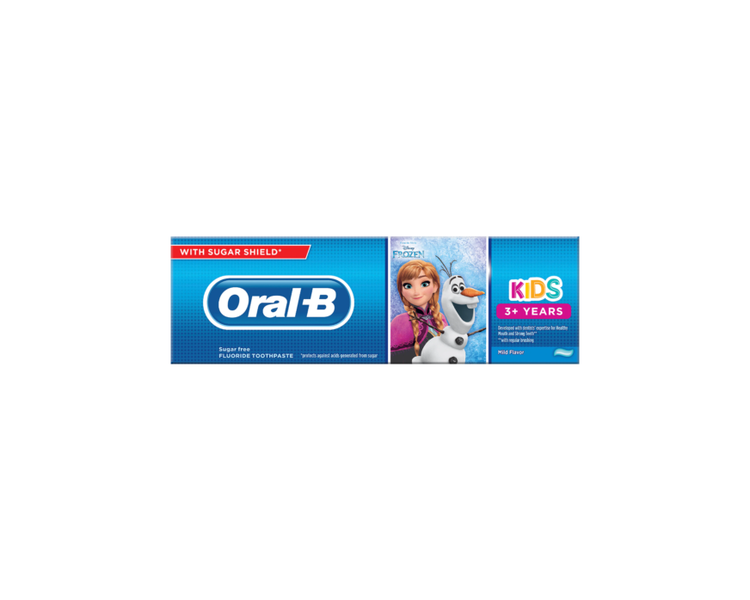 Oral-B Frozen Fluoride Toothpaste for Kids 75ml