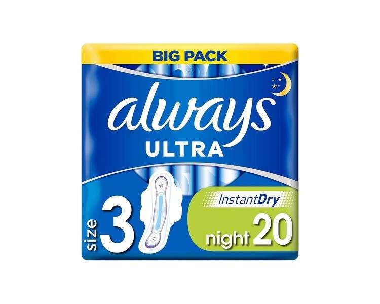 Always Ultra Night 20 Count