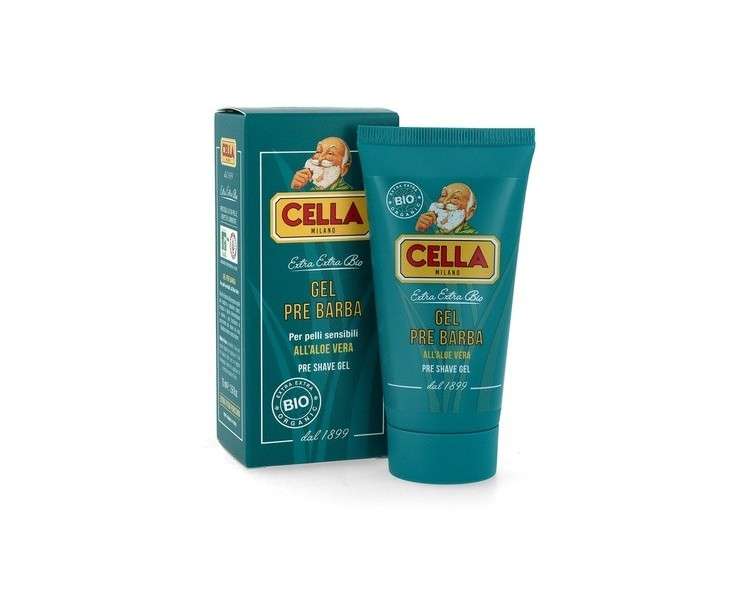 Cella BIO Pre Shave Gel with Aloe Vera 75ml