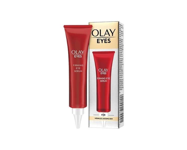 Olay Eyes Firming Eye Serum with Niacinamide for Wrinkles and Sagging Skin 15ml