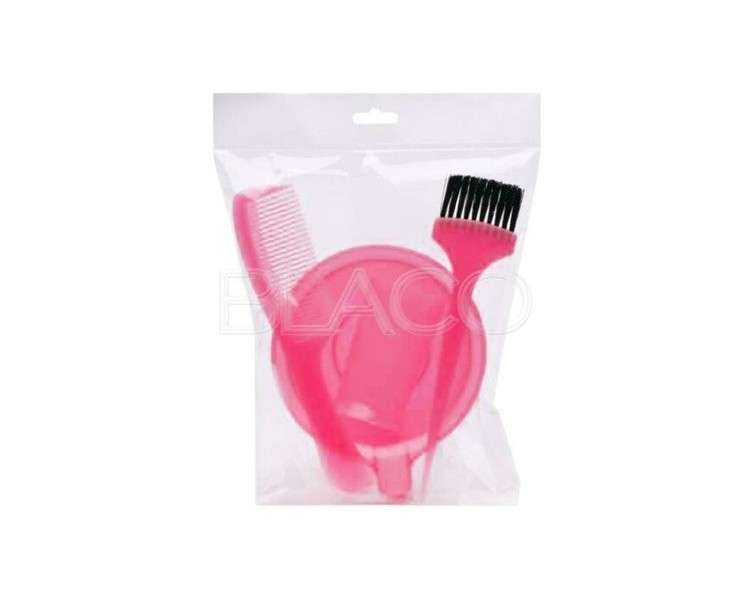 Complete Hair Dye Kit with Comb Bowl Measuring Cup and Brush