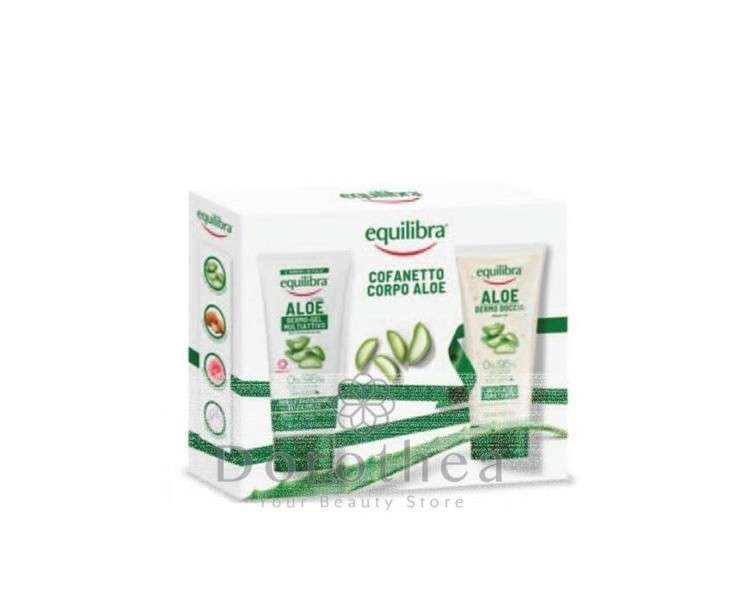 Equilibra Aloe Body Dermogel and Shower Set