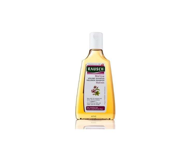 Rausch Malven Volumizing Shampoo Gentle Care for Fine Hair Vegan 200ml