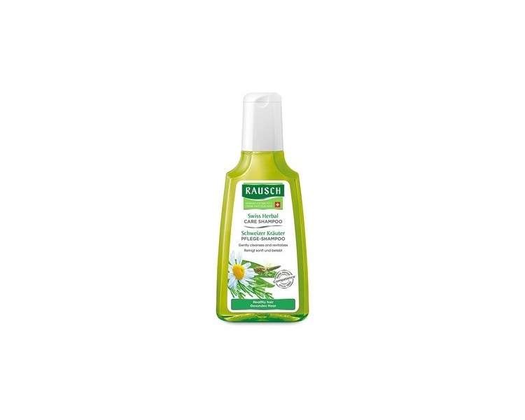 Rausch Swiss Herbal Care Shampoo Strengthens and Protects Scalp and Hair 200ml