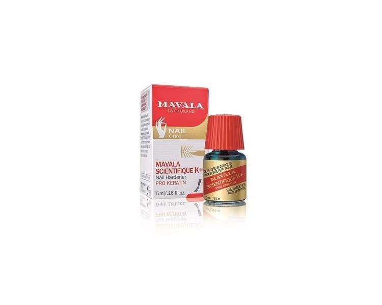 Mavala Scientific K+ Nail Hardener Formaldehyde Free 5ml