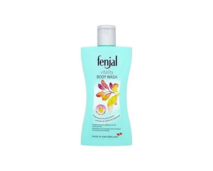 Fenjal Vitality Body Wash 200ml - Pack of 6