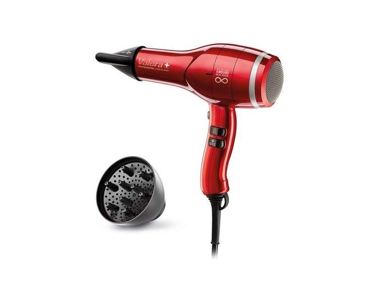 Valera Swiss Air4ever eQ Professional Ion Hair Dryer with Sanify Air Purification 2400W Red