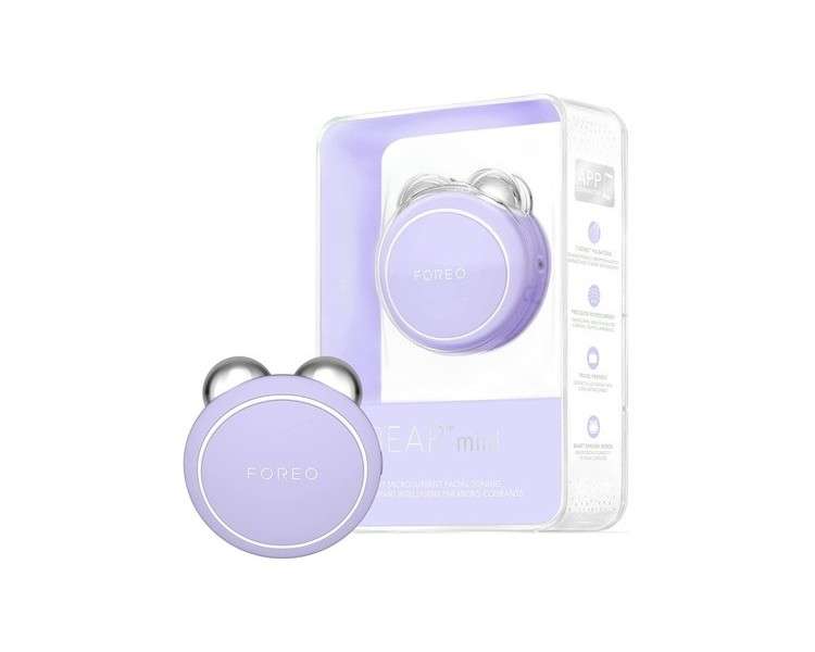 Foreo Bear Mini Targeted Microcurrent Face Lift Device Lavender