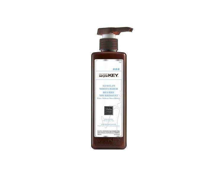 Saryna Key Curl Control Leave-In Moisturizer 300ml/10.14oz - Strengthens, Hydrates, and Repairs Curly Hair