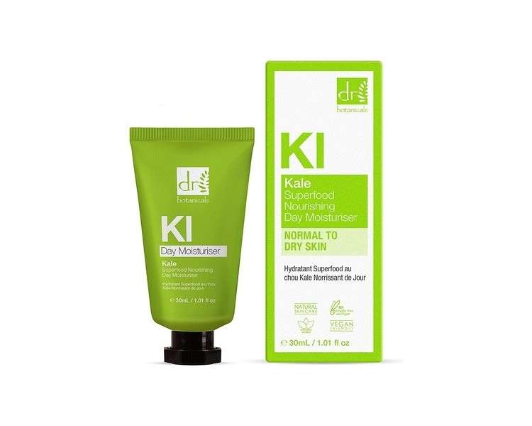 Dr Botanicals Kale Superfood Nourishing Day Moisturiser 30ml