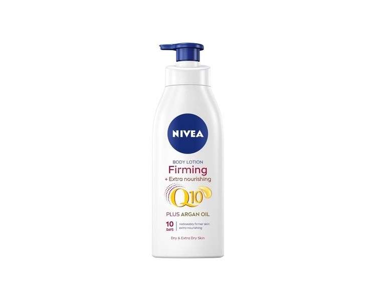 Nivea Q10 Firming and Nourishing Body Lotion with Pump 400ml