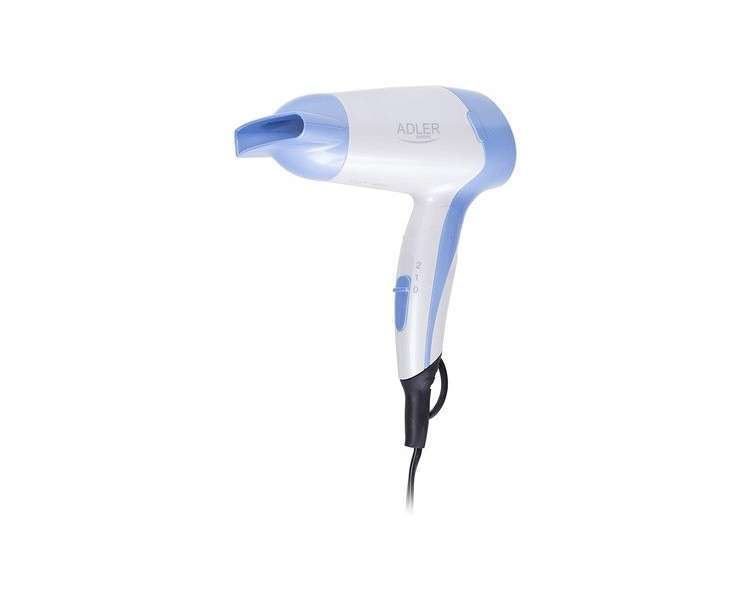 Adler AD 2222 Hair Dryer 1200 Watt White/Blue