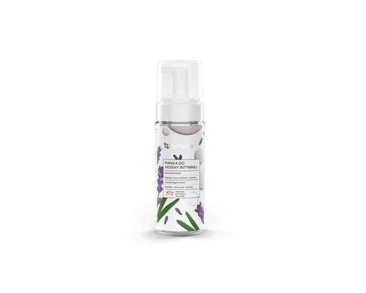 Vis Plantis Intimate Hygiene Foam Lavender and Lactic Acid 170ml
