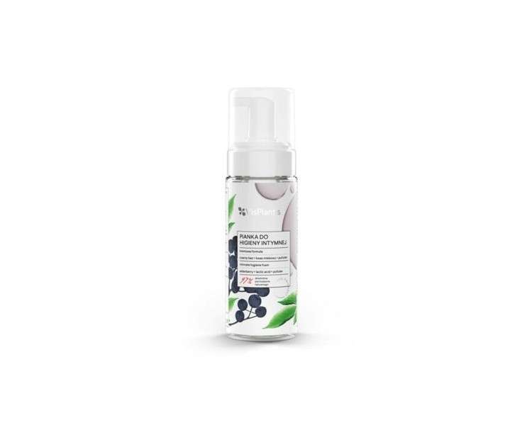 Vis Plantis Intimate Hygiene Foam with Black Elderberry and Lactic Acid 170ml