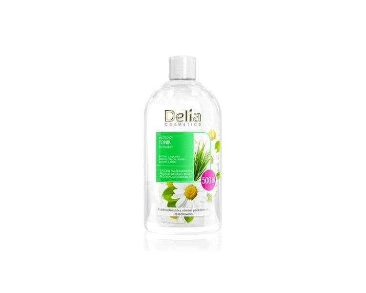 Delia Cosmetics Soothing Face Toner with Chamomile Extract 500ml