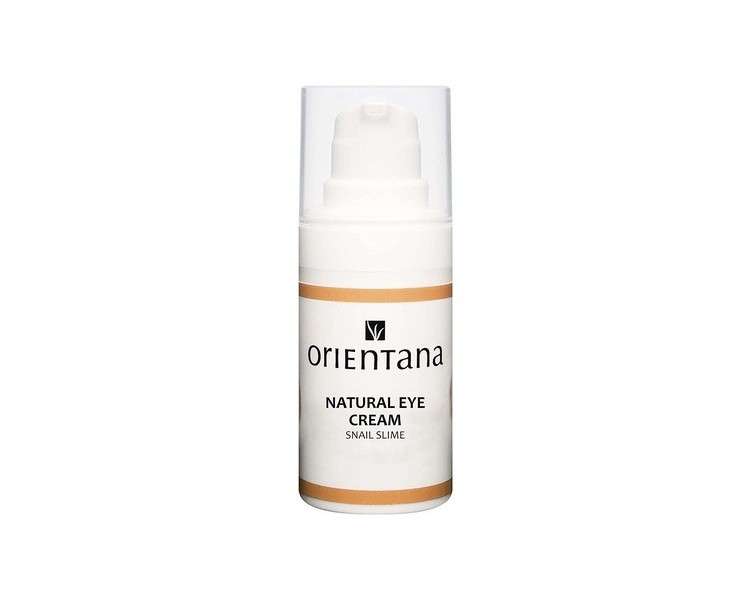 Orientana Natural Eye Cream Snail with Collagen and Caffeine 15ml Almond