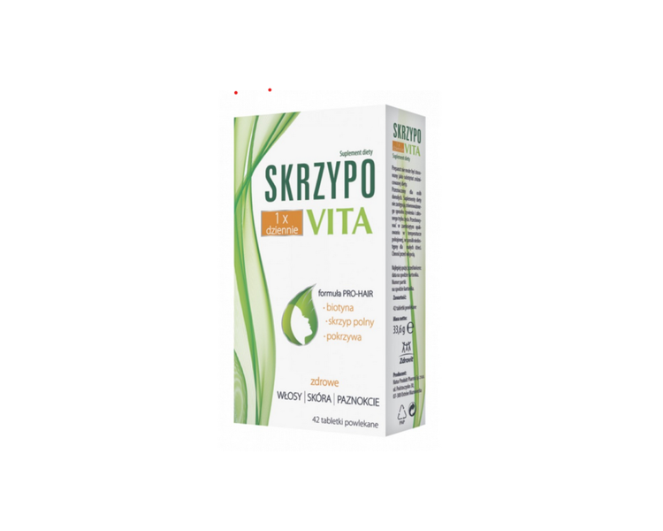 SKRZYPOVITA Biotin Complex for Beautiful Nails Skin and Hair 42 Tablets