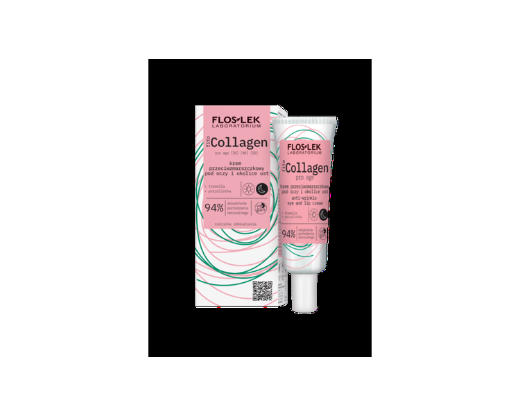 Flos-Lek fitoCOLLAGEN pro age Anti-Wrinkle Eye and Lip Cream