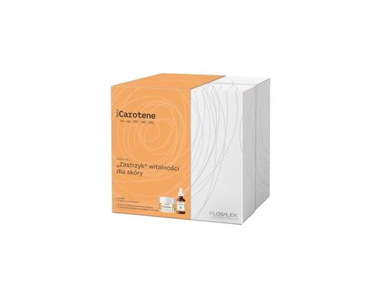 Floslek Beta Carotene Gift Set Oil 30ml and Day/Night Cream 50ml