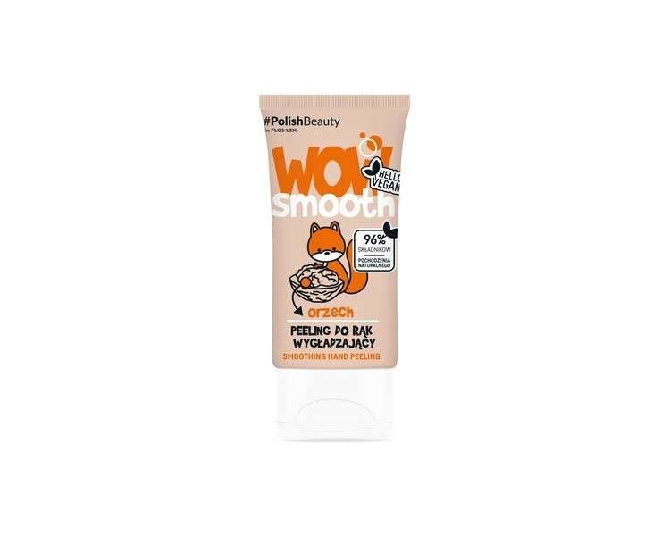 Floslek Wow Smooth! Smoothing Hand Scrub Nut 50g