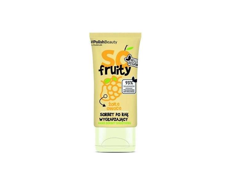 Floslek So Fruity Smoothing Hand Sorbet Yellow Fruits 50ml