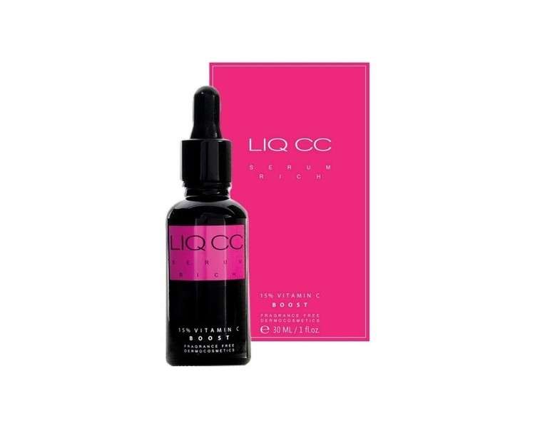 Vitamin C Serum for Face and Neck with Hyaluronic Acid and Magnesium 30ml 1oz