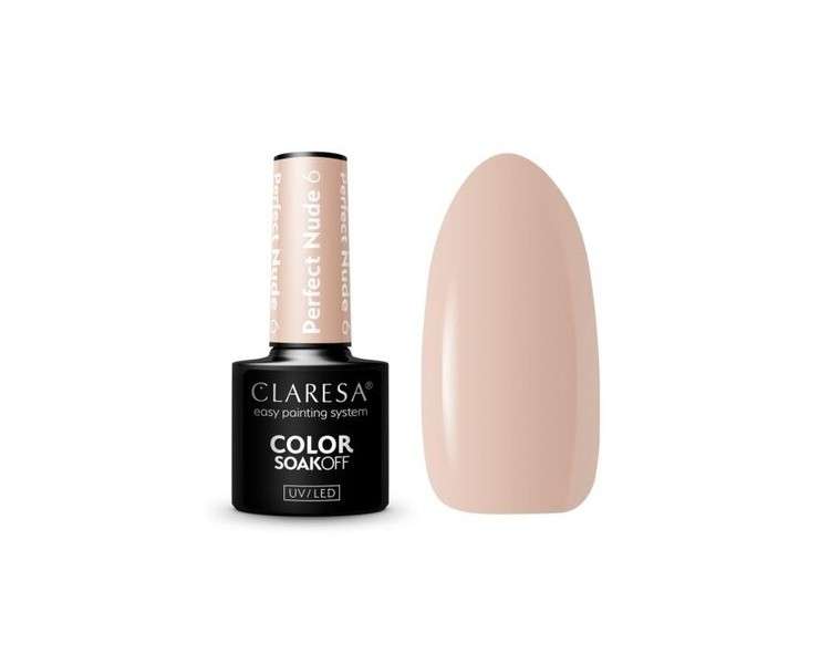 Claresa 06 Perfect Nude UV Nail Polish 5ml