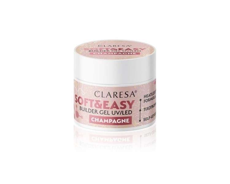 Claresa Soft&Easy Champagne Builder Gel 45g