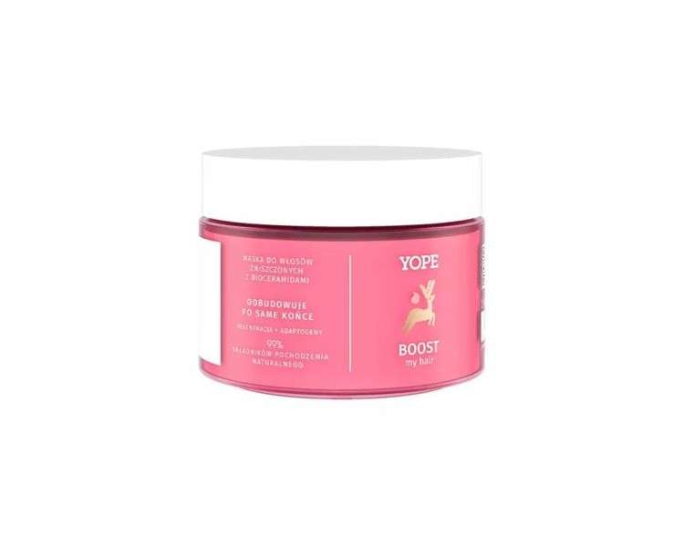 YOPE Bounce My Hair Boost Regenerating Mask with Bioceramides 250ml