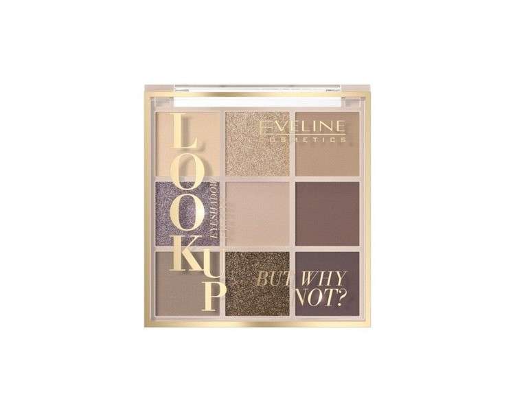 Eveline Look Up, But Why Not? 9 Colors Eyeshadow Palette Of Pink