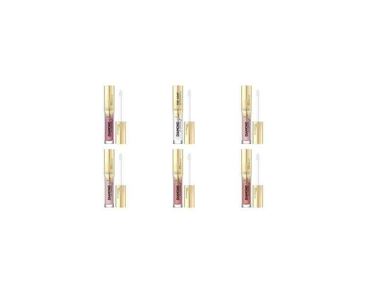 Eveline Diamond Glow Lip Luminizer Lip Gloss with Hyaluronic Acid 4.5ml