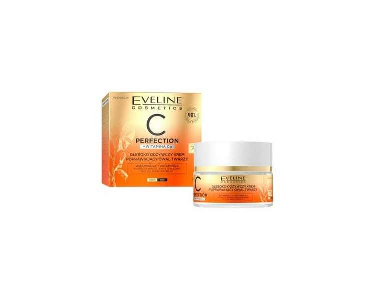 Eveline C-Perfection Deep Nourishing Cream for Improving Facial Contours 70+