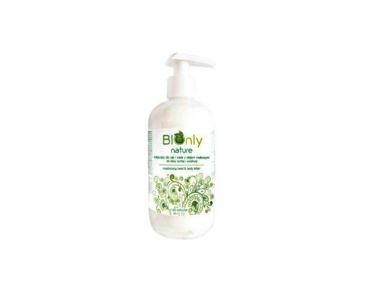 BIOnly Nature Hand and Body Milk with Poppy Seed Oil 300ml