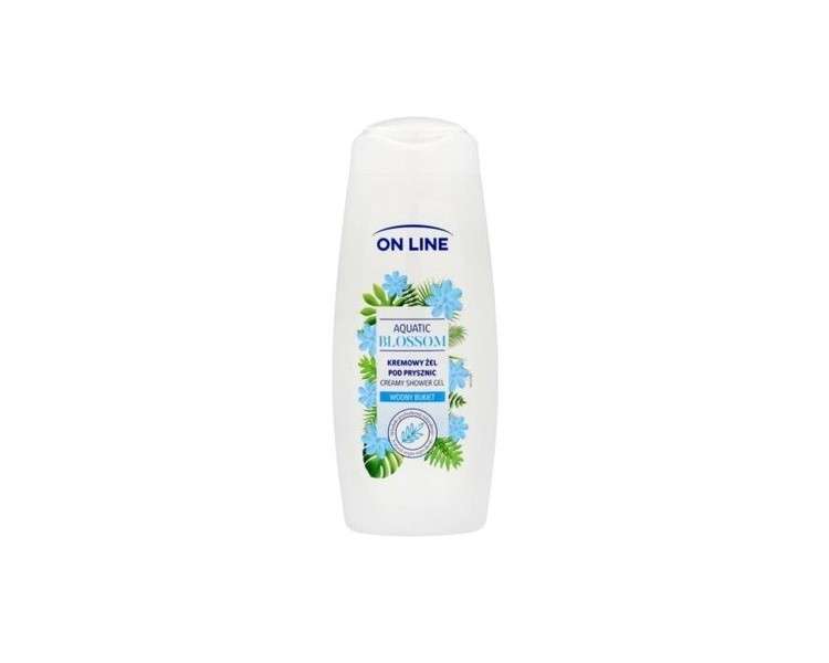 On Line Aquatic Blossom Creamy Shower Gel 400ml