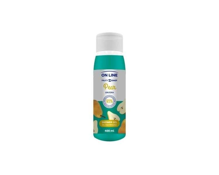 On Line Fruity Shot Pear Shower Gel 400ml