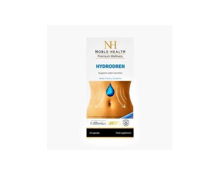 Noble Health Hydrodren 60 Capsules