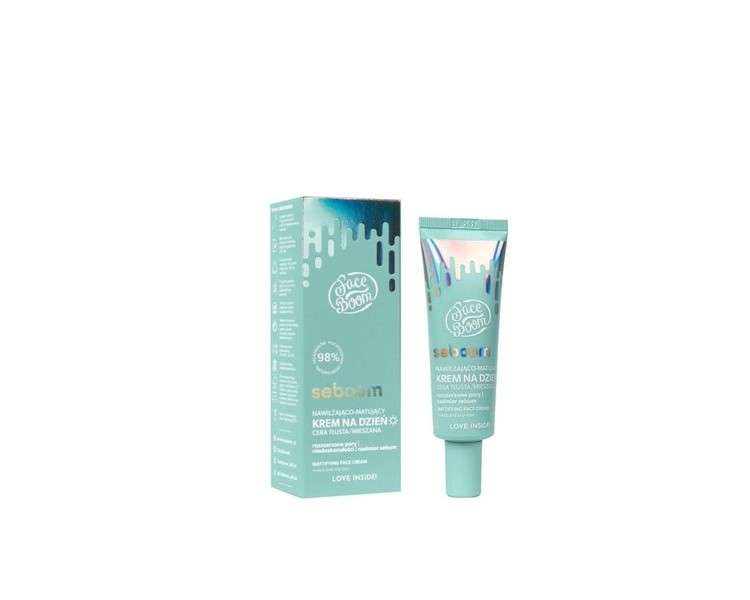 FaceBoom SEBOOM Moisturizing Mattifying Day Cream for Oily Combination Skin 50ml