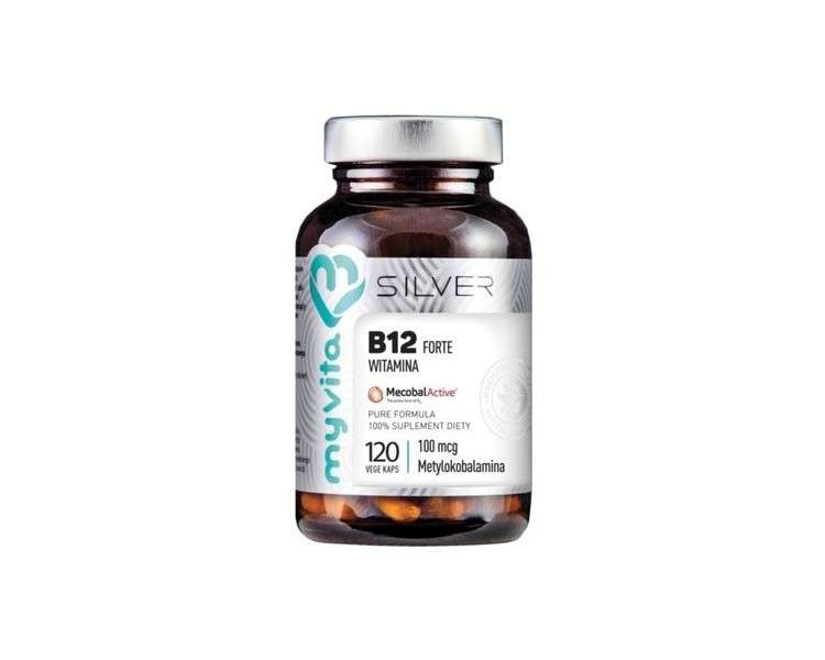 MyVita Silver Vitamin B12 Forte 120 Capsules