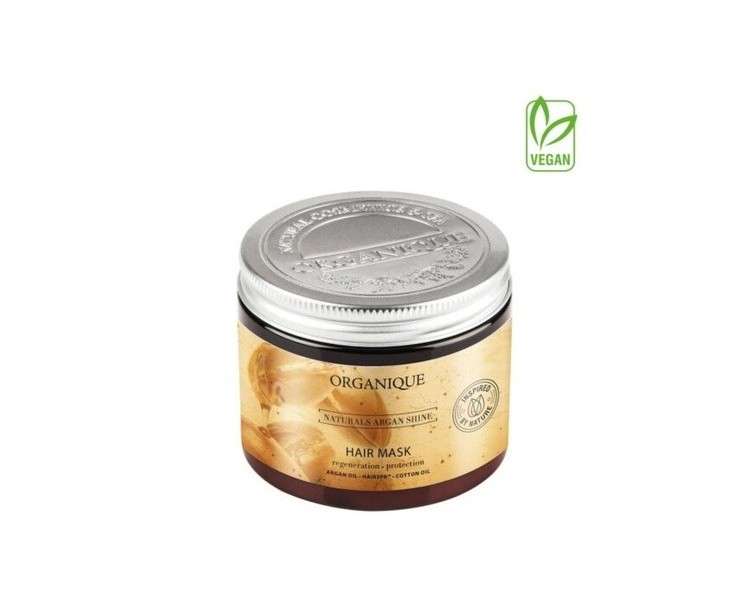 ORGANIQUE Naturals Argan Shine Mask for Dry and Dull Hair