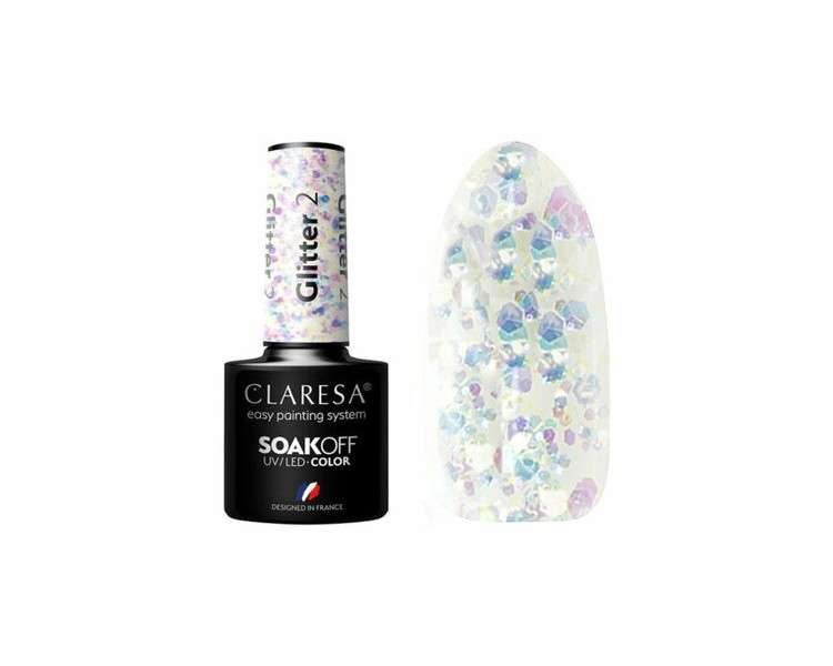 Claresa Soak Off Hybrid Nail Polish 2.5ml