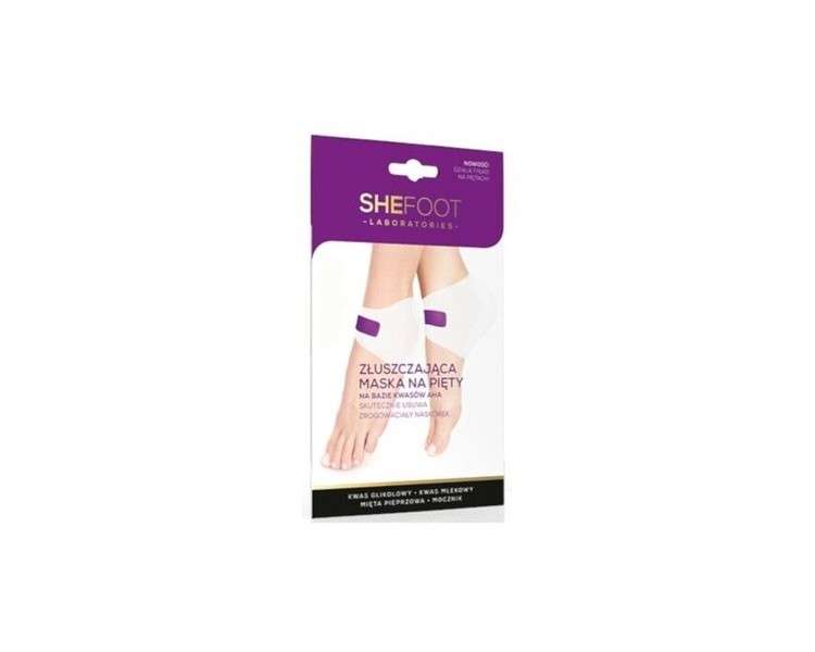 SheFoot Heel Peeling Mask - 1 Pair