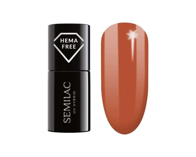 SEMILAC 417 Safari Sunset Nail UV Gel Polish 7ml